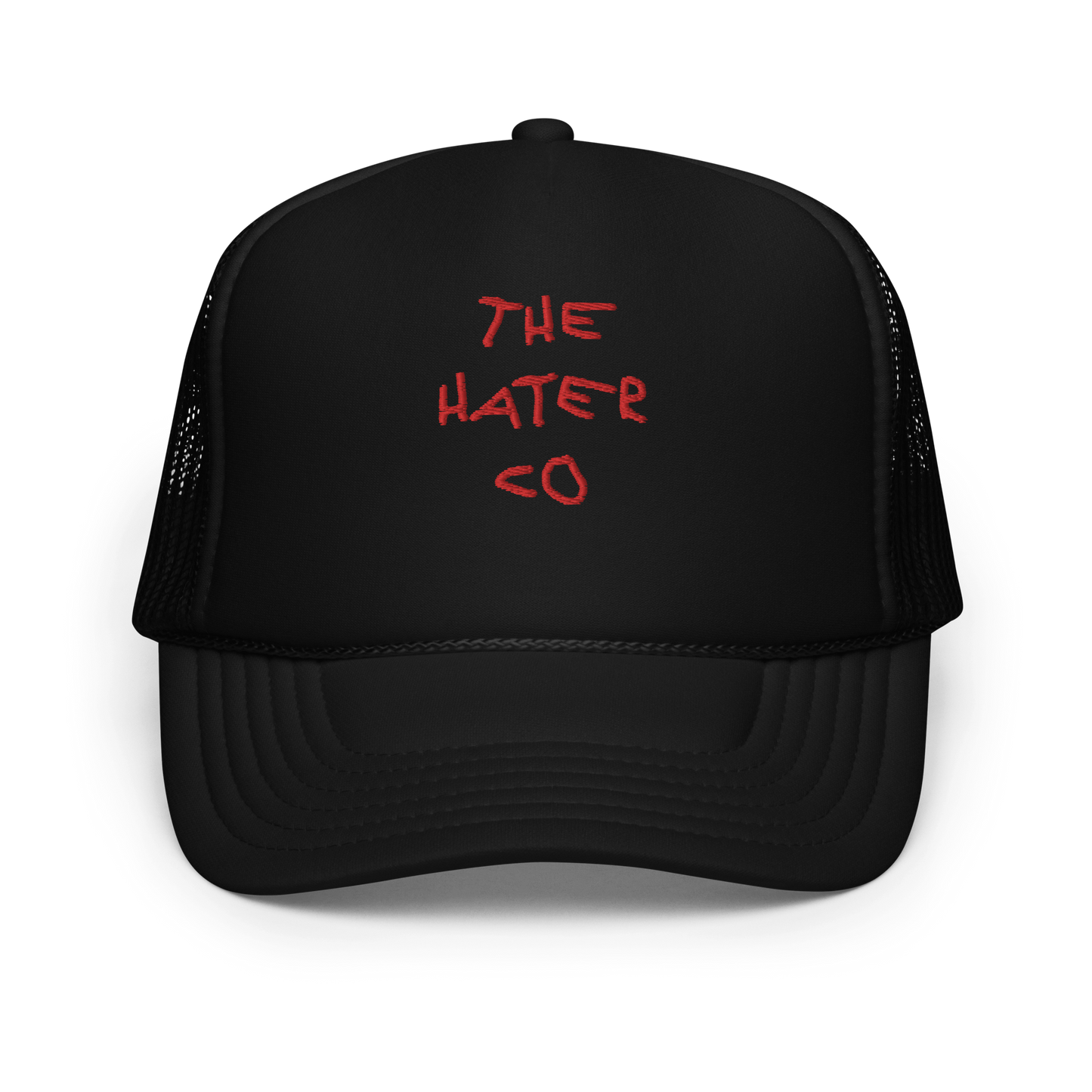 The Hater Co trucker hat TriColor