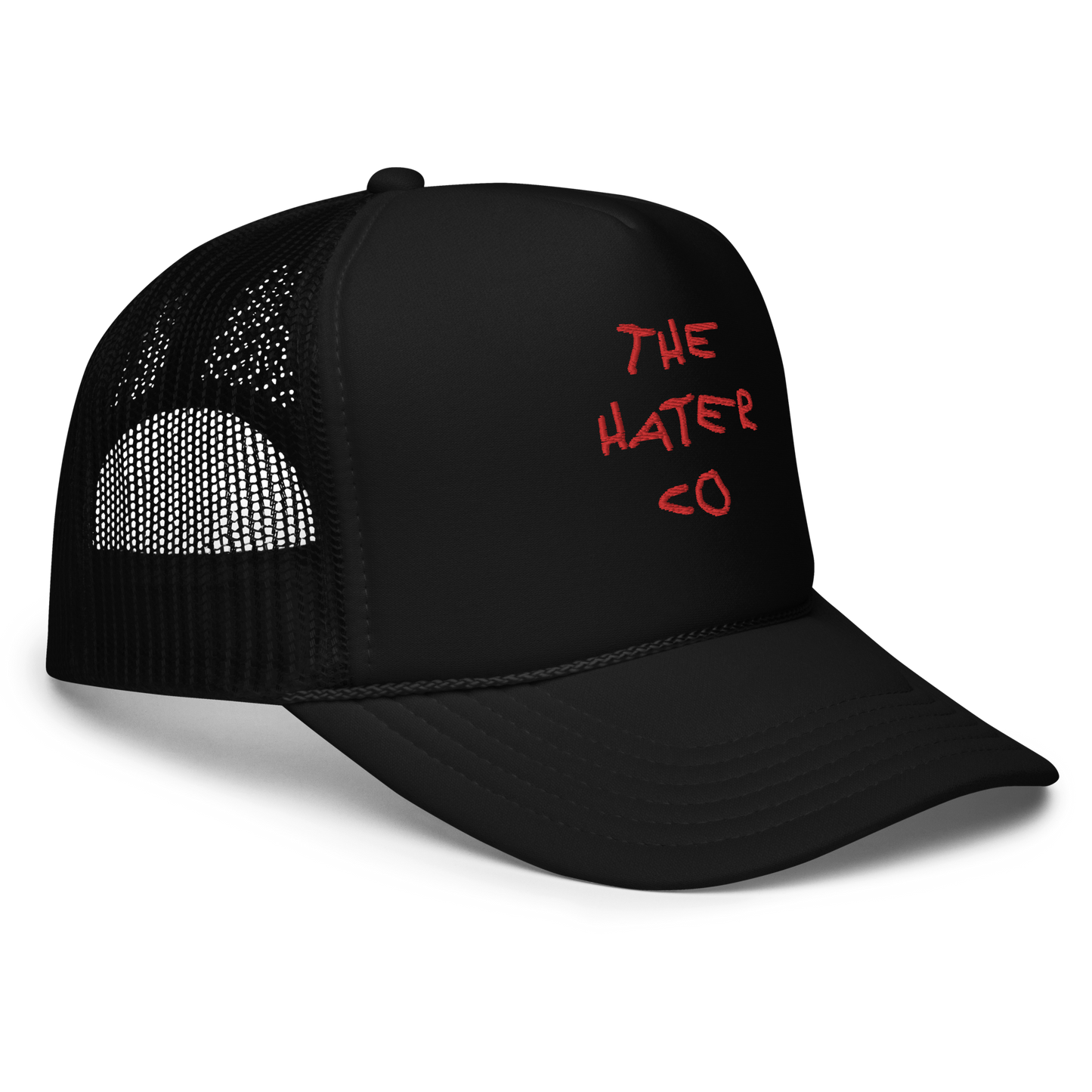 The Hater Co trucker hat TriColor