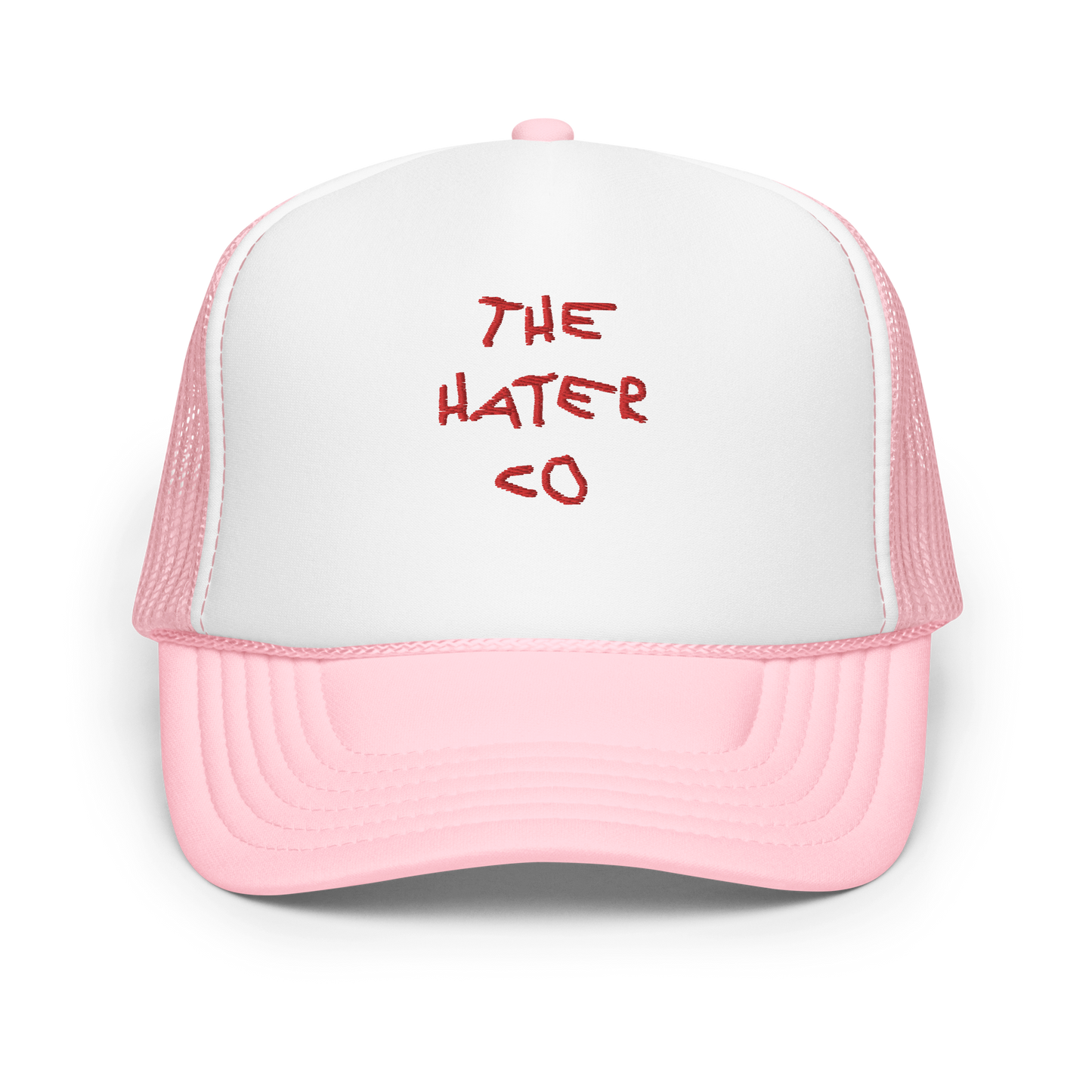 The Hater Co trucker hat TriColor