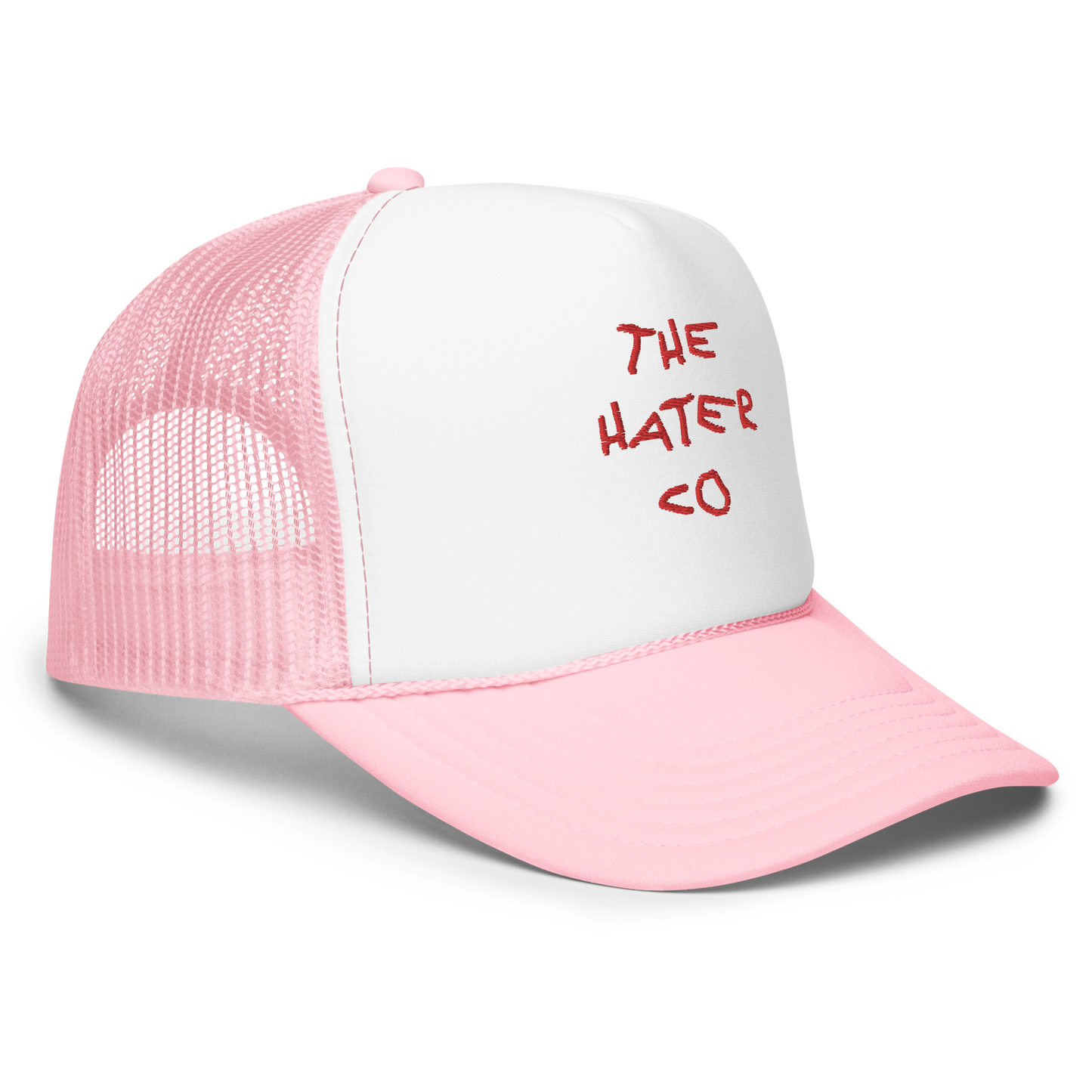 The Hater Co trucker hat TriColor
